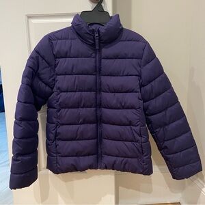 Purple Puffer Jacket